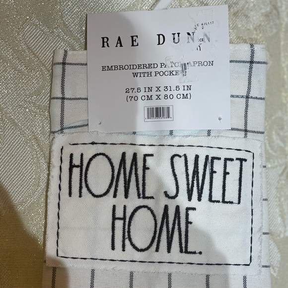 Rae Dunn "HOME SWEET HOME" Apron - Picture 2 of 2